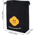 thumbnail image 2 of Reusable Lunch Bag Insulated Handbag Smile Tote bag with Handle for Women Work Picnic or Travel, 2 of 6