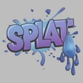 thumbnail image 2 of Men's Strange World Splat Logo Graphic Tee Silver Medium, 2 of 4