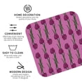 thumbnail image 3 of Kdxio Tulips Flowers Funny Coasters,4 Pcs Leather Coasters,Housewarming Gifts,Protect Furniture from Water Marks Scratch and Damage, 3 of 8