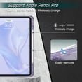 thumbnail image 3 of Fintie Magnetic Stand Case for iPad Air 13-inch (M3) 2025, (M2) 2024 - Multiple Angles Shockproof TPU Cover with Pencil Holder, Lilac Marble, 3 of 10