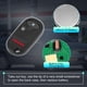 thumbnail image 4 of Reemplazo de control remoto inteligente de entrada sin llave A269ZUA106 433Mhz para Honda Civic 1996-2000 y Honda Accord 1994-1997 72147S04A01 72147-S04-A02 3 Botones, 4 of 7