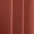 thumbnail image 4 of Best Home Fashion Blackout Curtain 2 Panels - Premium Thermal Insulated Window Treatment Blackout Drapes for Bedroom - Antique Bronze Grommet Top (Copper, 52" W x 96" L), 4 of 4