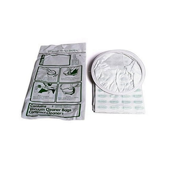 Compact Tristar Canister 2 Ply Paper Bags 5 PK # 738-5SEC