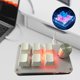 thumbnail image 3 of Teclado para juegos con cable CUTICAT Mini RGB 6 teclas Plástico duradero con botón Puerto USB, 3 of 5