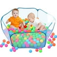 thumbnail image 4 of Tienda de Campaña Portátil Plegable Para Bebés, Piscina Con Ventilación, Fondo Resistente Al Desgaste, Juguete de Bola Oceánica para interiores y exteriores, 4 of 7