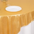 thumbnail image 5 of BalsaCircle 72x72 in Gold Glitter Sequin Dots Polyester Square Table Overlay Wedding Party Events Decorations, 5 of 8