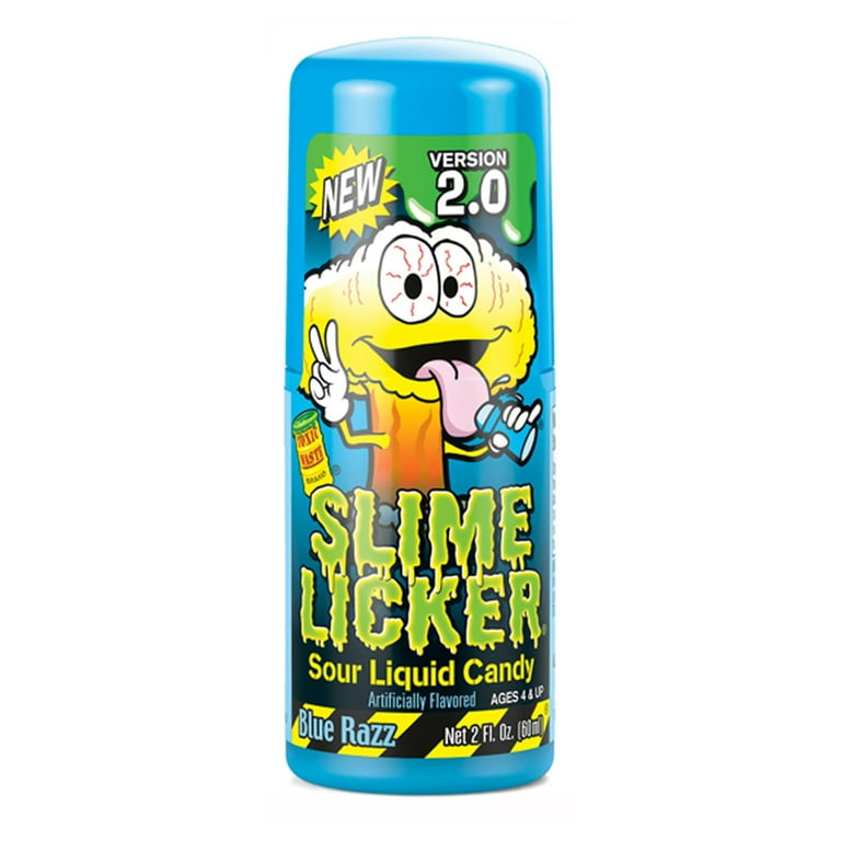 Toxic Waste Slime Licker 2.0 Blue Razz & Strawberry Sour Liquid