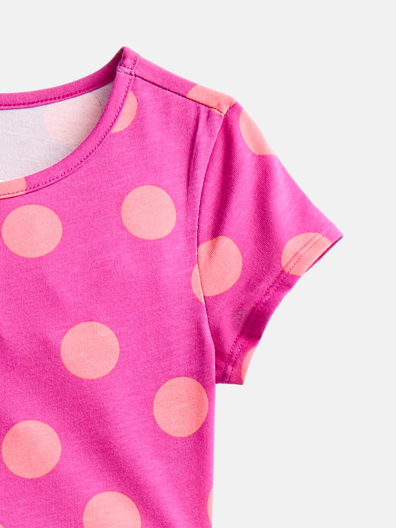 Wonder Nation Little Girls and Big Girls Play Dress with Short Sleeves and Shorts Set, 2 Piece, Sizes XS-XXL