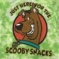 thumbnail image 2 of Scooby Doo Boys Green Tie Dye Here for the Snacks T-Shirt Tee Shirt 5-6, 2 of 2