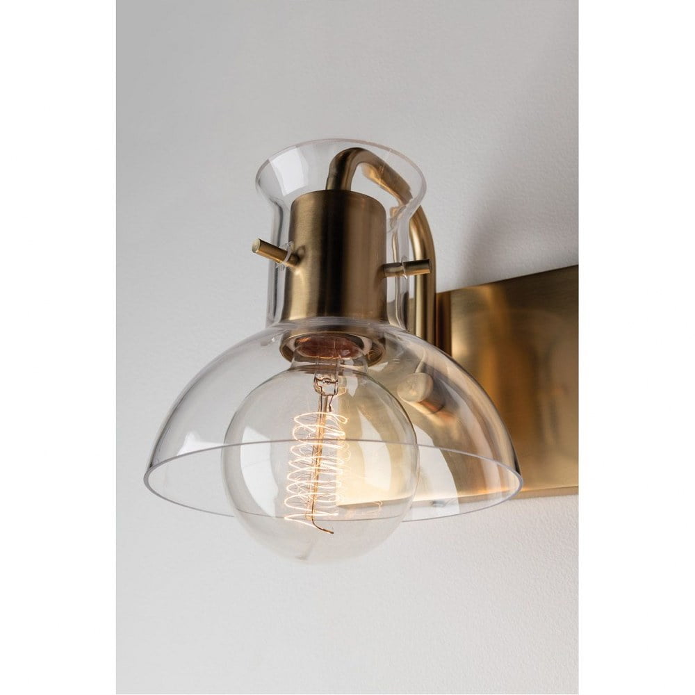 -One Light Bathroom Light Fixture in Style-6 inches Wide By 8 inches High-Polished Nickel Finish Bailey Street Home 735-Bel-2692729