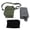 OD Green, variant on NFTIGB 2L Water Bottle with Waist Carrying Bag Large Capacity Leakproof PVC Water Jug for Outdoor Sports Travel Camouflage (67.6 oz / 2L)