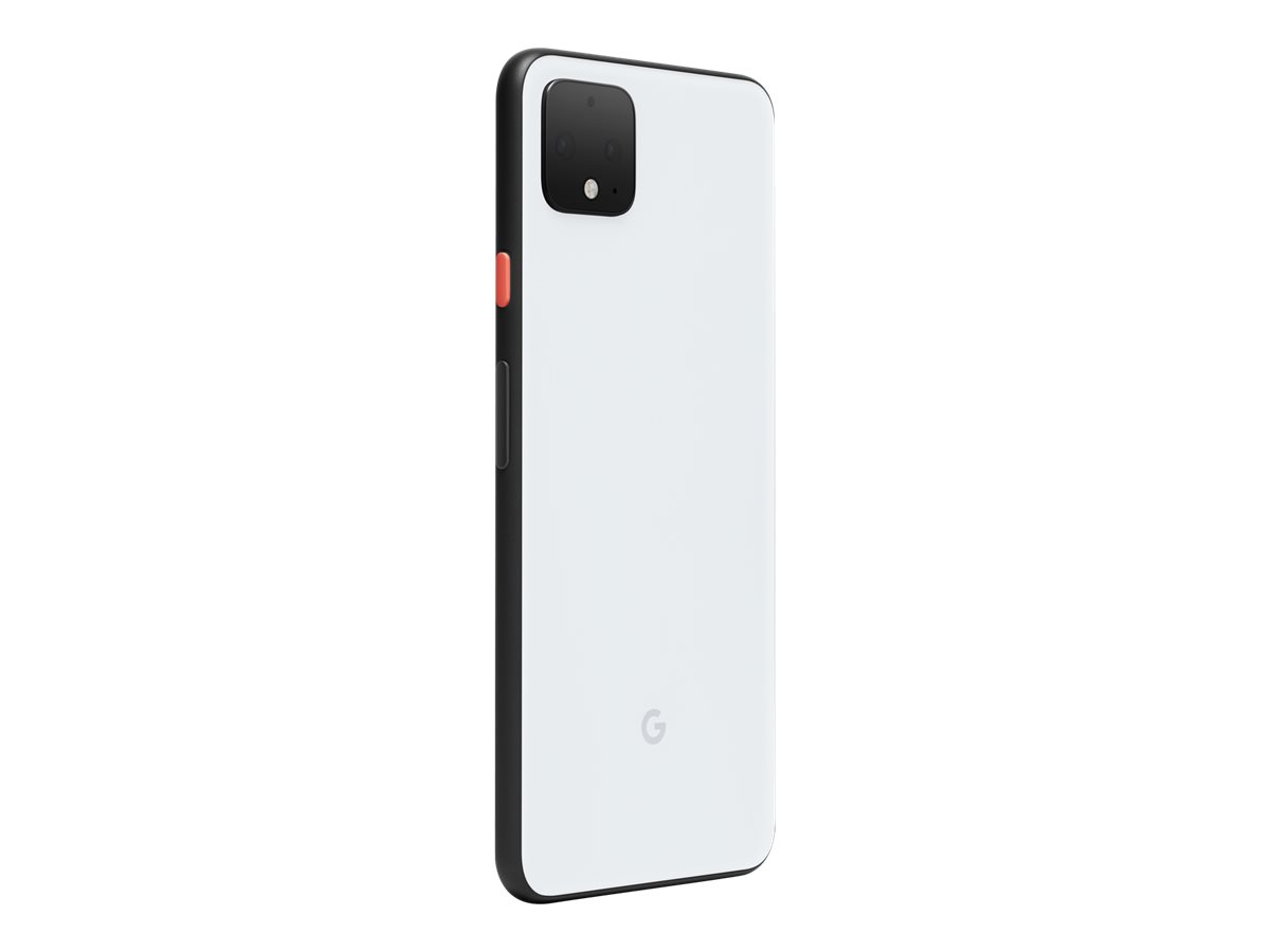 Google Pixel 4 XL - 4G smartphone - RAM 6 GB / Internal Memory 64 GB - OLED display - 6.3" - 2x rear cameras 12.2 MP, 16 MP - front camera 8 MP - clearly white - image 3 of 3