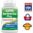 thumbnail image 7 of 2 Pack Best Naturals Berberine Plus 1000 mg per serving 120 Capsules | Berberine for Healthy Blood Sugar Levels, Digestion & Immunity (Total 240 Capsules), 7 of 7