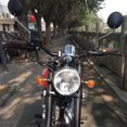 thumbnail image 5 of 22mm Diameter Aluminum Alloy Retro Motorcycle Modified Handlebar Flat (Matte Black), 5 of 5
