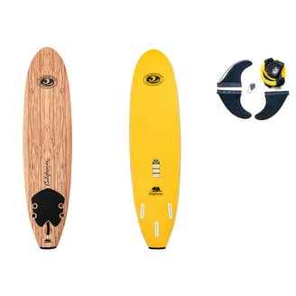 Liquid Shredder 9 ft. FSE EPS-PE Soft Surf Board, Blue