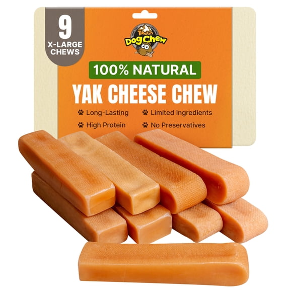 3lb Tibetan Dog Chew for Large Dogs, All-Natural Long-Lasting Tibetan Dog Chews, Natural Long- Lasting Dental Chews