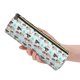 thumbnail image 5 of Disketp Cute Pug Dogs Estuche Organizador de Lápices de Cuero, Estuche de Oficina con Cremallera para Bolígrafo y Lápiz, 5 of 6