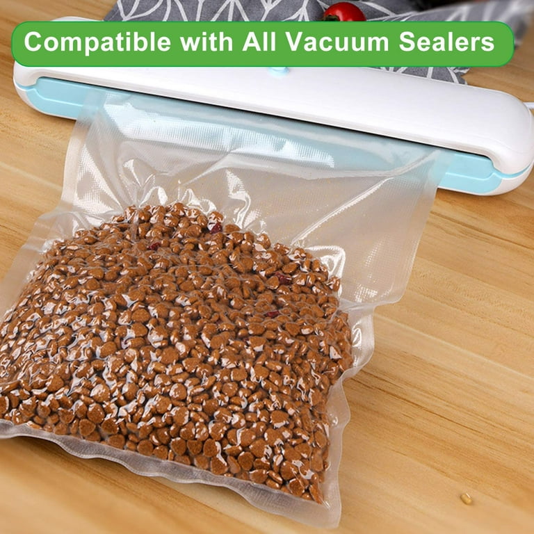 MRang Vacuum Sealer Bags for Food Saver 200 Quart 8x12 inch Seal A Meal, Commercial Grade, BPA Free, Heavy Duty, Great for Vacuum Storage, Meal Prep