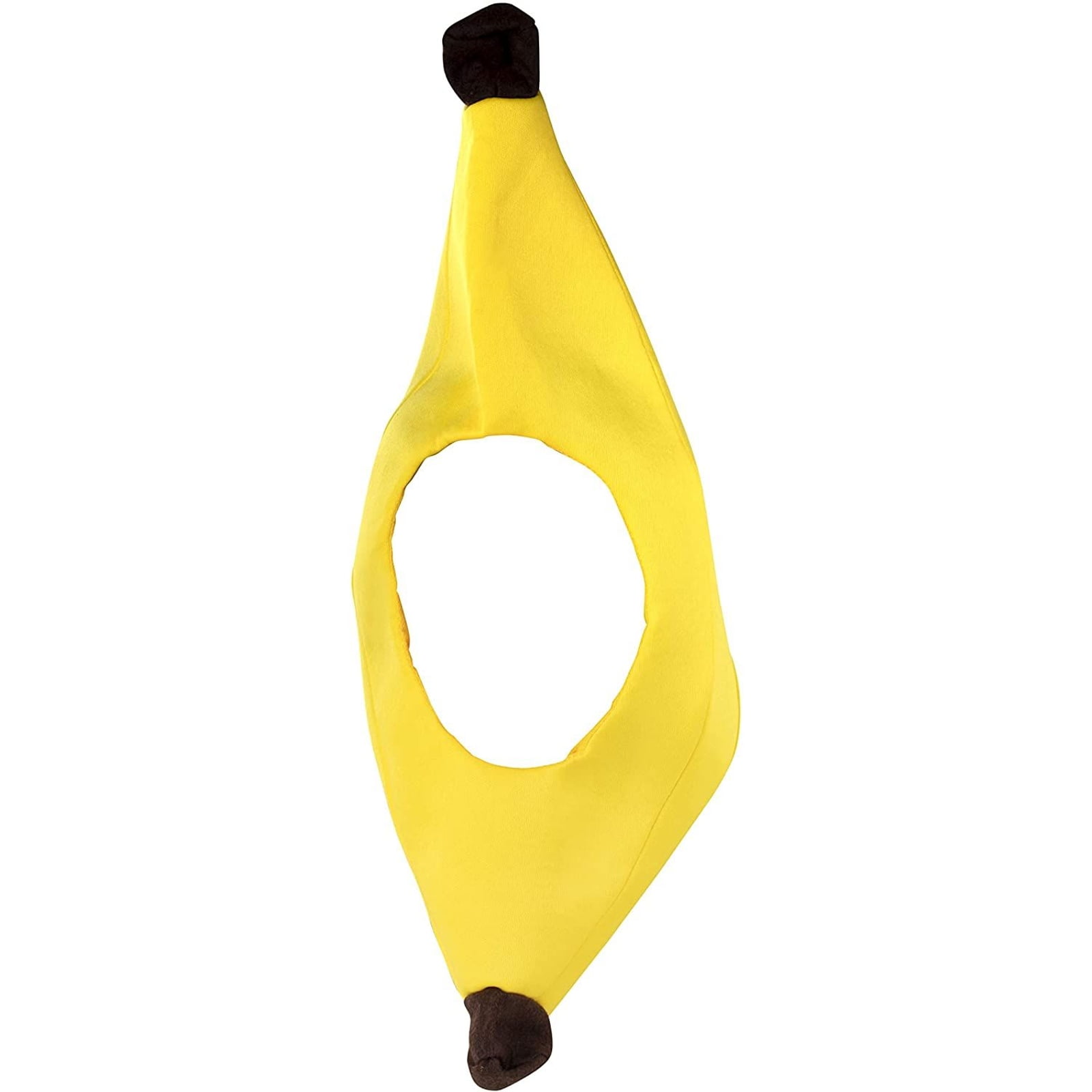 LUOZZY Banana Shape Hat Funny Cosplay Party Hat Performance Props Mr Banana Costume Hat Halloween Party Supplies 