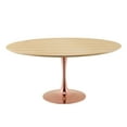 thumbnail image 2 of Modway Lippa 60" Wood Dining Table in Rose Natural, 2 of 3