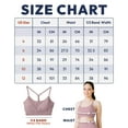 thumbnail image 4 of Nirlon Y Back Adjustable Sports Bras For Women - Nirlux Camisole Sports Bra, Stretchy Womens Tops Soft Workout Tops For Women (Lilas, 8), 4 of 6