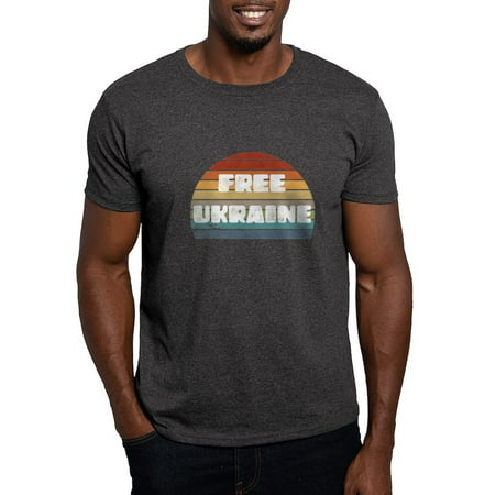 CafePress - Free Ukraine Men s Value T Shirt - Men s Classic Graphic Cotton T-Shirt