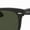Matte Black/Crystal Green, variant on Men's Original Wayfarer RB2140F-901-52 Black Sunglasses