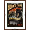 thumbnail image 5 of Art.com Bigfoot Tours - Vintage Sign Art Print by Lantern Press, Brown Frame Wall Art, 21" x 29", 5 of 5