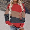 thumbnail image 5 of Chandails à Capuchon de Mode pour Femmes 2023 Col Rond Imprimé Fente Latérale Manches Longues Chandail à Capuchon Mode Veste 50 % de Réduction Costumes Halloween/noël, 5 of 5