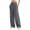 Dark Gray, variant on Wide Leg Sweat Pants for Womens High Waisted Baggy Sweatpants Casual Drawstring Workout Pants with Pockets Dark Gray XL