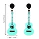 thumbnail image 3 of Guitar Earings for Men Women Acrylic Earings Pink Blue Black Gift for Music Lover, 3 of 4
