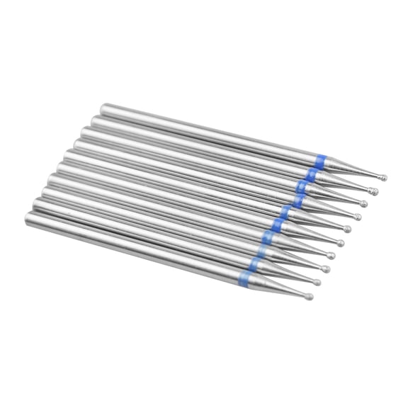 10pcs Diamond Nail Drill Bit Set of Milling Cutters for Manicure Milling Cutter Nail Bits for Electric Drill Machine