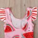 thumbnail image 5 of Traje de baño de una pieza para mujer, conjuntos de bikini para mujer, niñas pequeñas, moda, lindo estampado, sin mangas, traje de baño de playa para surf, traje de baño para niñas, 5 of 9