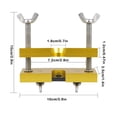 thumbnail image 4 of Eigraketly Extractor de trombón de trompeta de cuerno duradero profesional Extractor de sousafón piezas de Tenor removedor de tuba instrumento Accesorios para instrumentos musicales, 4 of 6