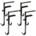 thumbnail image 2 of CIMAXIC 4Pcs Decorative Black Fireplace Stocking Hooks for Hanging Christmas Stockings, 2 of 7
