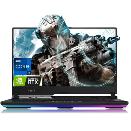 2023 Newest ASUS ROG Strix Scar 15 Gaming Laptop, 15.6" QHD 240Hz IPS Display, Intel Core i9 12900H Processor, NVIDIA GeForce RTX 3070 Ti, 64GB DDR5 RAM, 1TB SSD, Per-Key RGB keyboard, Windows 11 Home