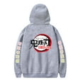 thumbnail image 3 of Anime Demon Slayer Hoodie Sweatshirt Men Women Unisex Pullover Kimetsu no Yaiba Hip Hop Hooded Tops Casual Boys Girls Tracksuits, 3 of 4