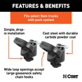 thumbnail image 2 of CURT 60617 Safety Chain Anchors Fits 11-24 2500 3500, 2 of 2