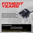 thumbnail image 4 of Master Tailgaters Backup Camera for Chevrolet Camaro Coupe/Convertible (2016-2017) OE Part# 23334084, 4 of 7