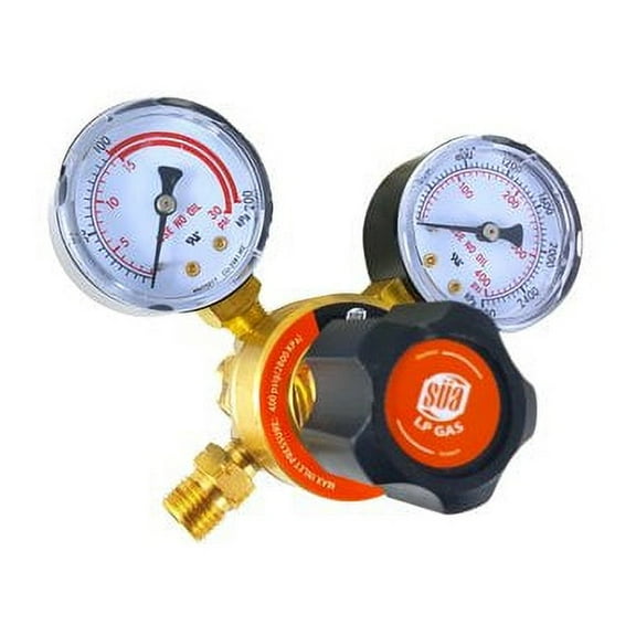 SÜA - Propane Regulator Welding Gas Gauges - CGA-510 - Rear Connector - LDP series