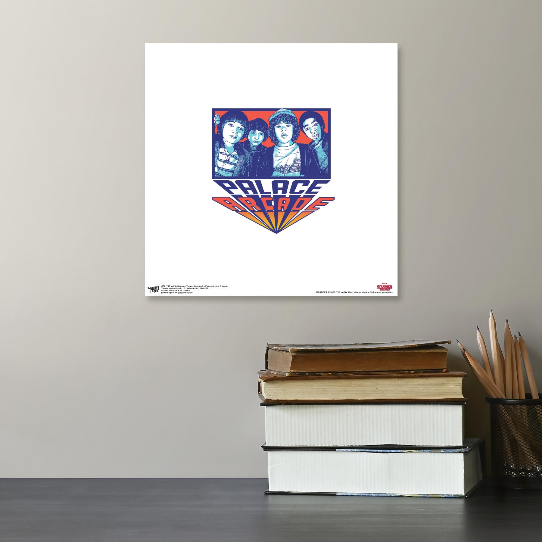 Stranger Things Arcade Giclee Art Print 【公式通販】