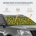 thumbnail image 4 of Balery Corn 2 Parasol para parabrisas de coche de 2 piezas | Parasol plegable para parabrisas delantero de coche para la mayoría de sedanes-Small, 4 of 6