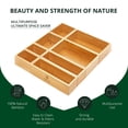thumbnail image 3 of Set de cajas de almacenamiento ROYAL CRAFT WOOD Luxury Bamboo, 8 cajas, 3 of 7