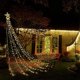 thumbnail image 5 of Luces navideñas al aire libre, modos de iluminación de 12.6 pies, luces de cascada para Navidad, adornos navideños para patio, luces navideñas para Tree House Holida, 5 of 5