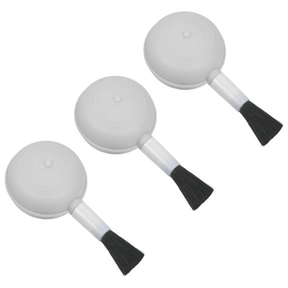 Unique Bargains Air Dust Blower and Soft Brush 3Pack 20mm Keyboard Cleaning Brush  for Laptop Computer Screens Gray
