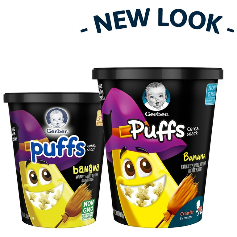 Puffs banana cereal snack sales