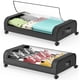 thumbnail image 1 of 2 Pcs Capatera Bajo Cama, organizador de ropa con Ruedas y Tapas, Caja Organizadora para Guardar Ropa, Zapato, Libros, Juguete y Otros Artículos Diversos, 1 of 8