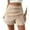 004_Khaki, variant on Jxximdong Skorts for Women Womens Relaxed Fit High Waist Casual Sports Outdoor Summer Shorts Beige L Culottes