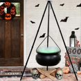 thumbnail image 1 of Halloween Decorations Outdoor, Large Witches Cauldron on Tripod with Lights, Candy Bucket Decor for Home Porch Outside Halloween, 1 of 5