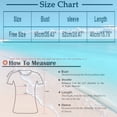 thumbnail image 3 of Ke1Clo Summer Tops for Women Boho Knitted Hollow Out V Neck Long Sleeve Tie Front Shirt Casual Loose Crop Beach Cover Up Khaki Free Size, 3 of 7